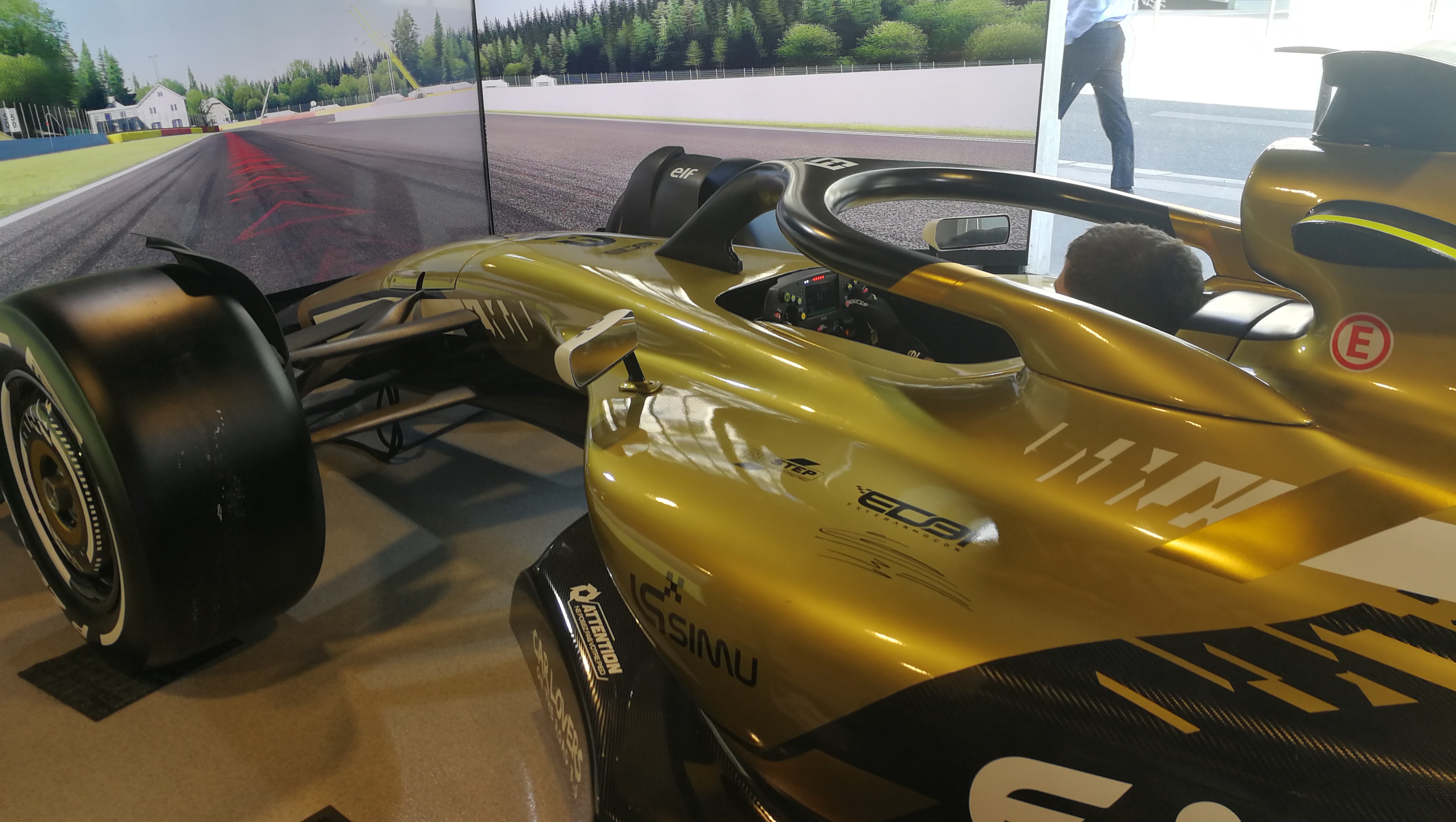 Focus sur la piste