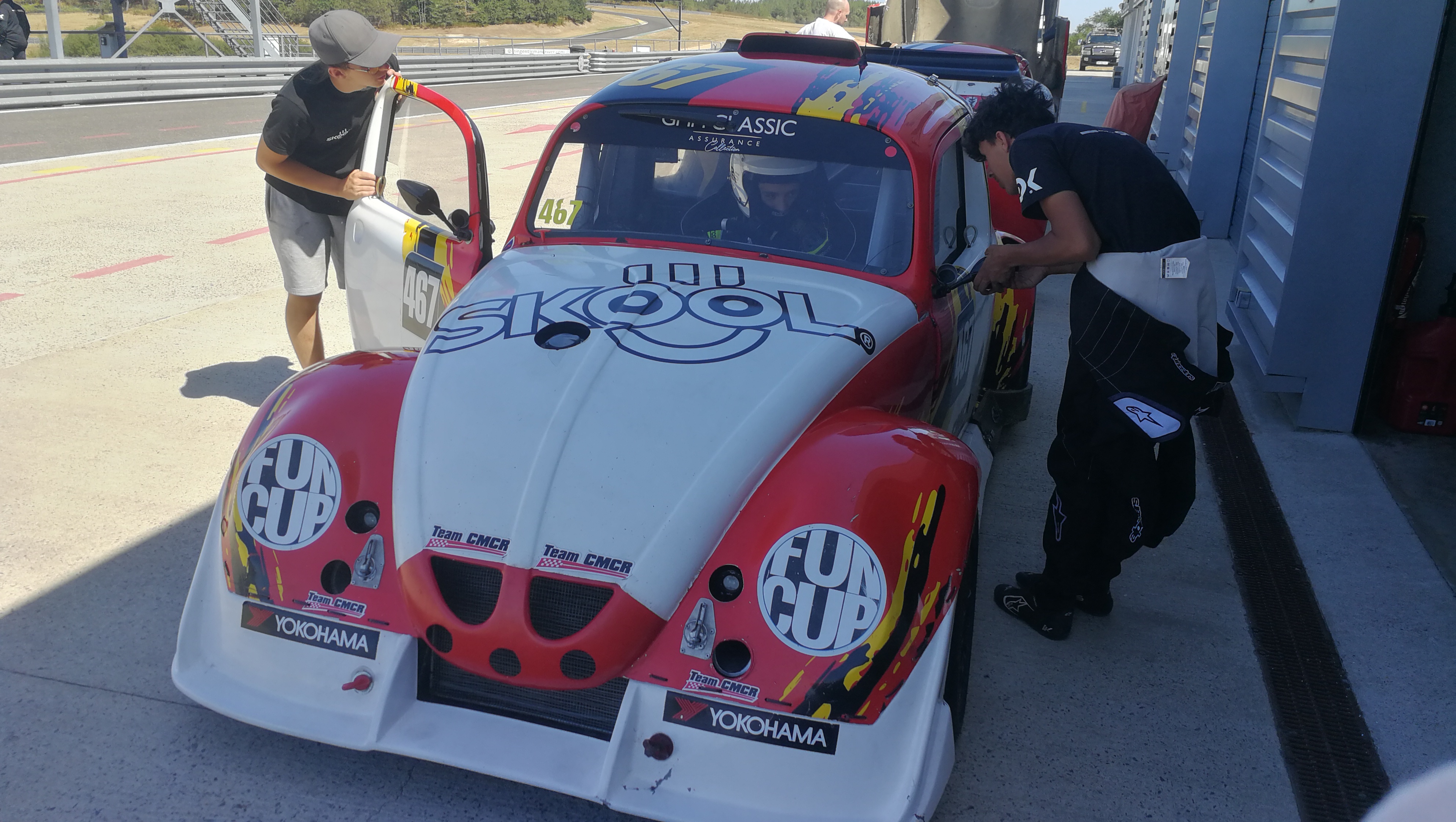 Le passage à l'Auto : Fun Cup & Contrôle
